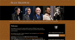 Desktop Screenshot of bluehighwayband.com